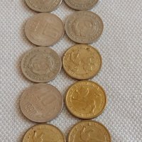 Лот монети 10 броя 10 стотинки различни години от соца за КОЛЕКЦИЯ ДЕКОРАЦИЯ 42455, снимка 1 - Нумизматика и бонистика - 43923293