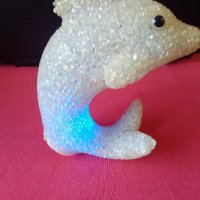 Декоративна лампа делфин