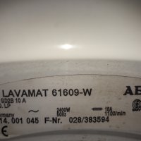 Продавам пералня AEG LAVAMAT 61609 на части, снимка 2 - Перални - 28873699