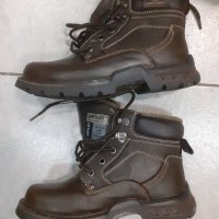  Мъжки обувки,боти от естествена кожа , размер 41, снимка 2 - Маратонки - 43059994