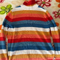 Шарен дамски пуловер, снимка 1 - Тениски - 44079172