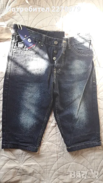 Мъжки къси дънки - нови, снимка 1