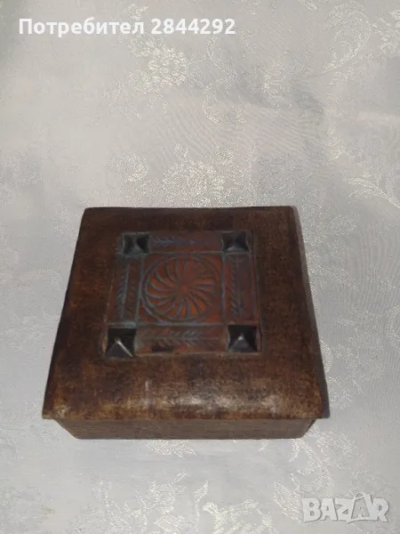 Стара Кожена Кутия, снимка 1