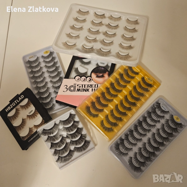 Лот мигли нови , снимка 1