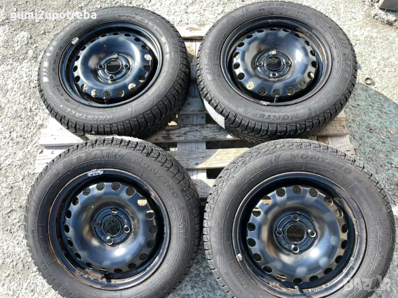 14 джанти 4х100 VW UP SKODA CITIGO SEAT MII 5J et35 Fulda 165/70/14, снимка 1