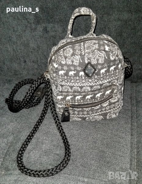 Маркова дънкова раница "Claire's", снимка 1