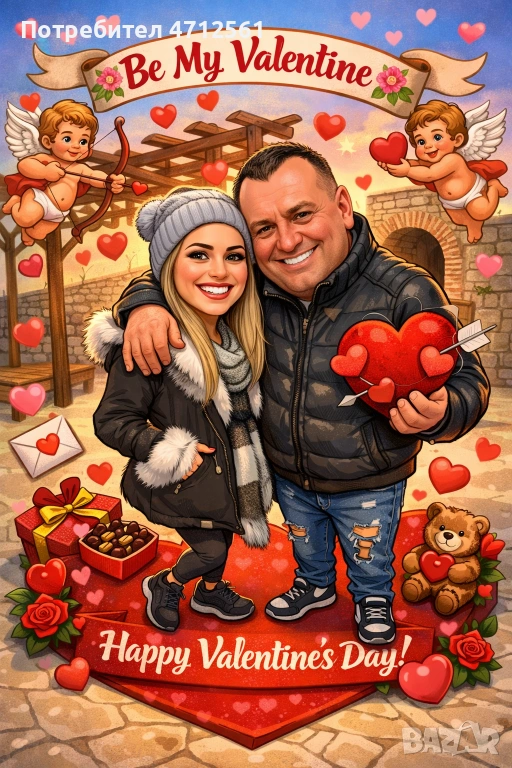 Карикатура 13€ с рамка! По ваш избор, промоция, снимка 1