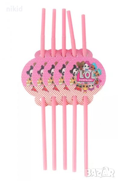 Кукла LOL L.O.L ЛОЛ Surprise 10 бр парти сламки рожден ден, снимка 1