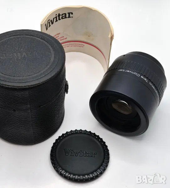 Vivitar телеконвертор 3x m42 резба, снимка 1