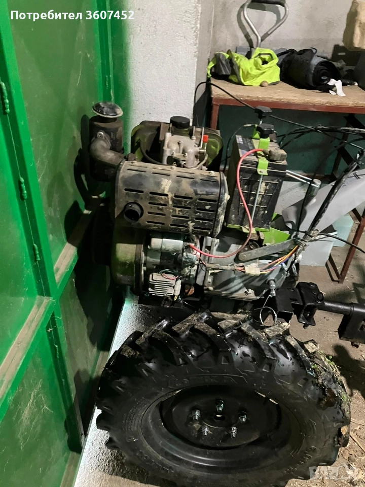 Мотоблок 9 к.с., снимка 1