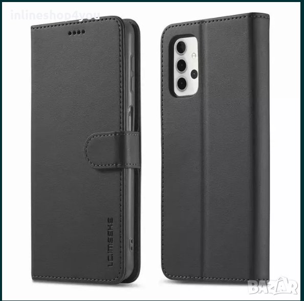 Кожен Калъф Тефтер за Samsung Galaxy A32 A52 A72 5G A12 / 360 Градуса, снимка 1