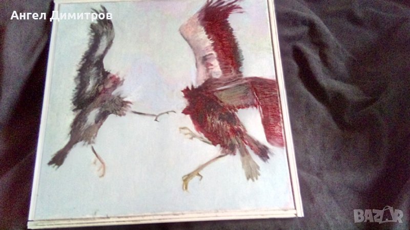 Маслена картина платно Орлова битка , снимка 1