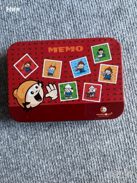 Memo карти за игра, снимка 1