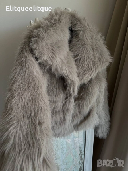 пухено палто, снимка 1