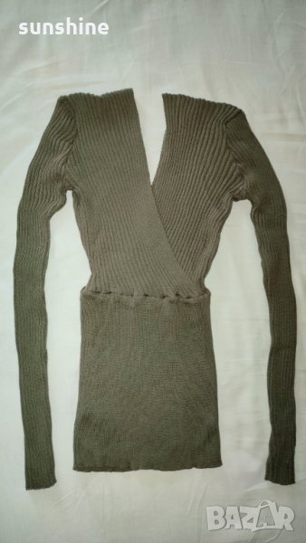 Блуза с кръстосано деколте, снимка 1