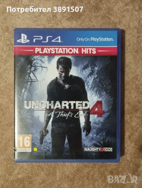 Uncharted 4 ps4, снимка 1