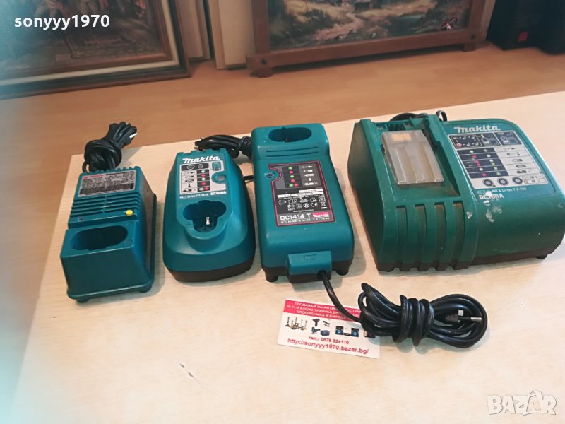 makita-зарядни 200ЛВ ЗА 1БР 0705210912, снимка 1