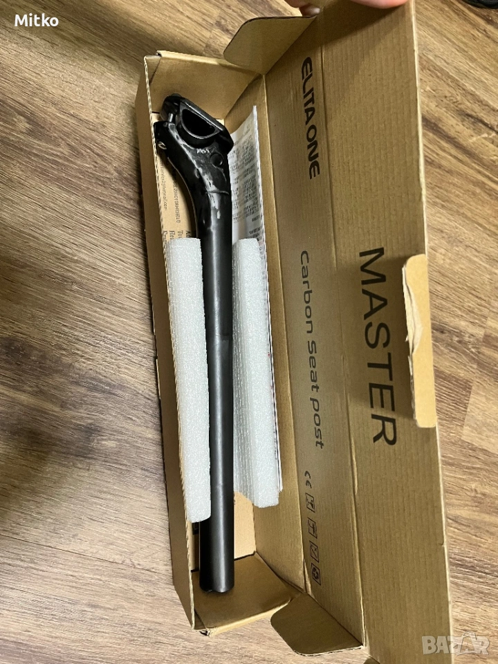 Карбонови колчета за седалка 27.2, снимка 1