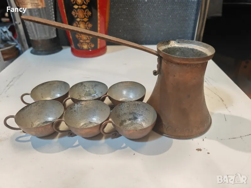 Меден сервиз за кафе, снимка 1