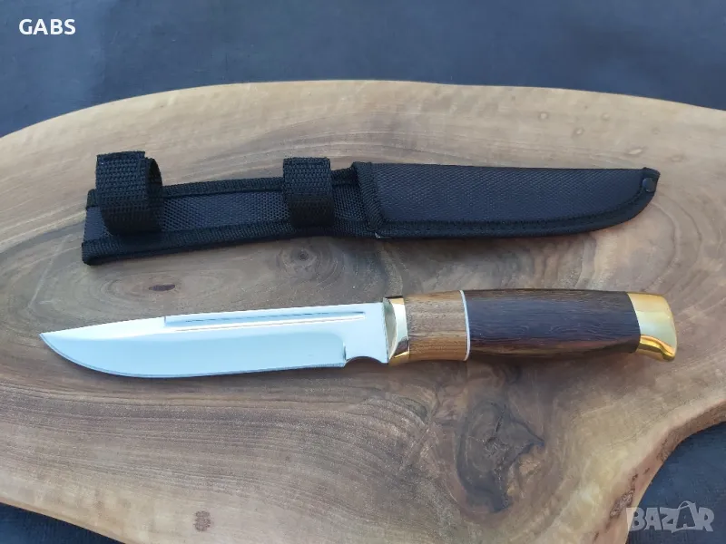 Ловен нож с текстилна кания, снимка 1