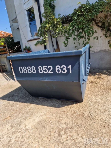 Доставка на контейнери за строителни, битови и растителни отпадъци, снимка 1