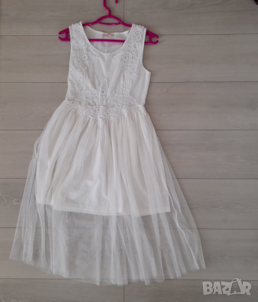 Дамска бяля роклa, снимка 1