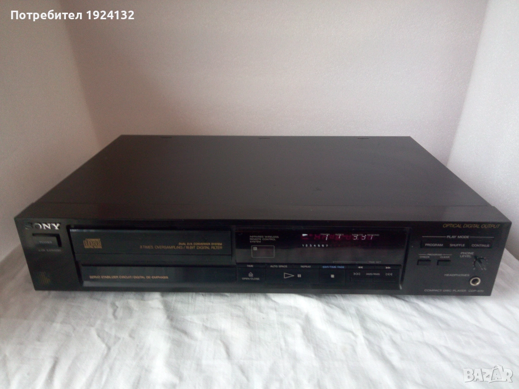 SONY CD PLAYER CDP-670, снимка 1