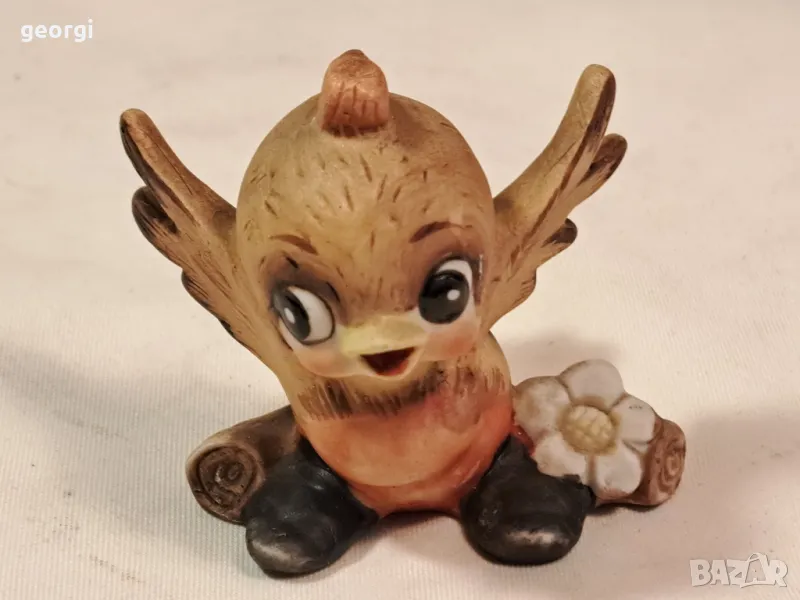 мини фигурка на птиче бисквит 25/2, снимка 1