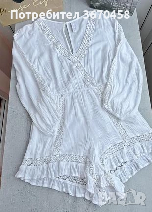 Дамски летен елегантен гащеризон EU 36 M Amisu, снимка 1