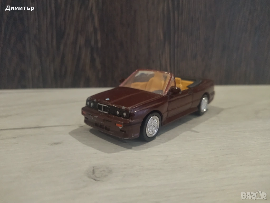 Метална количка BMW M3 1988 !!!, снимка 1