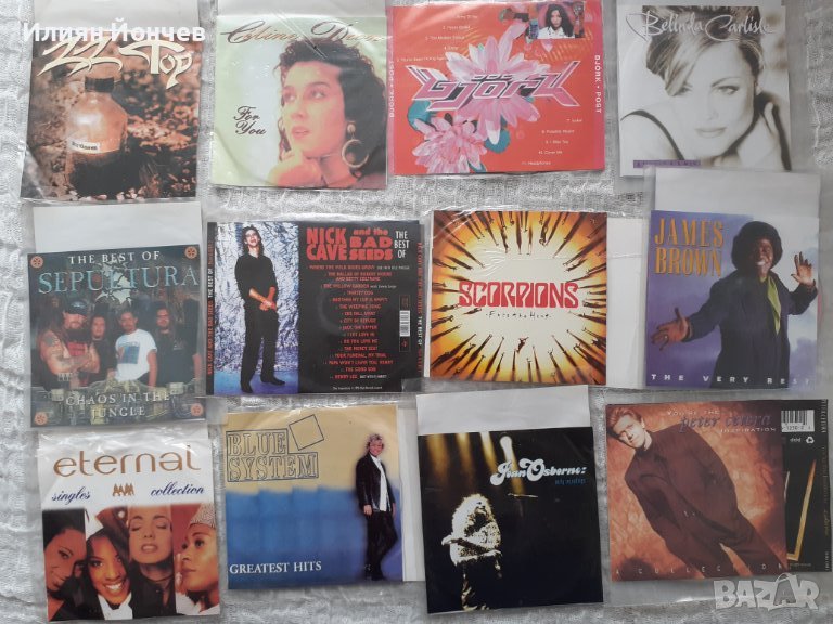 Колекция CD дискове / компактдискове с музика - 100 бр. в CD дискове в ...