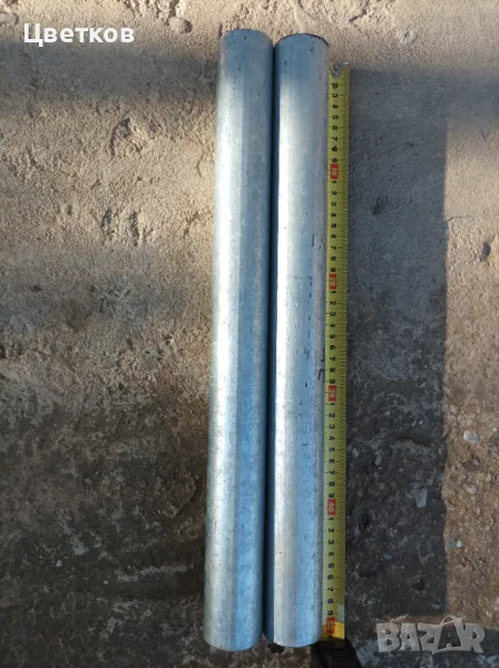 2 бр. неръждаеми тръби, снимка 1