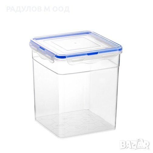 Кутия дълбока за съхранение с херметично затваряне Bursev 5.5 lt / 201708, снимка 1