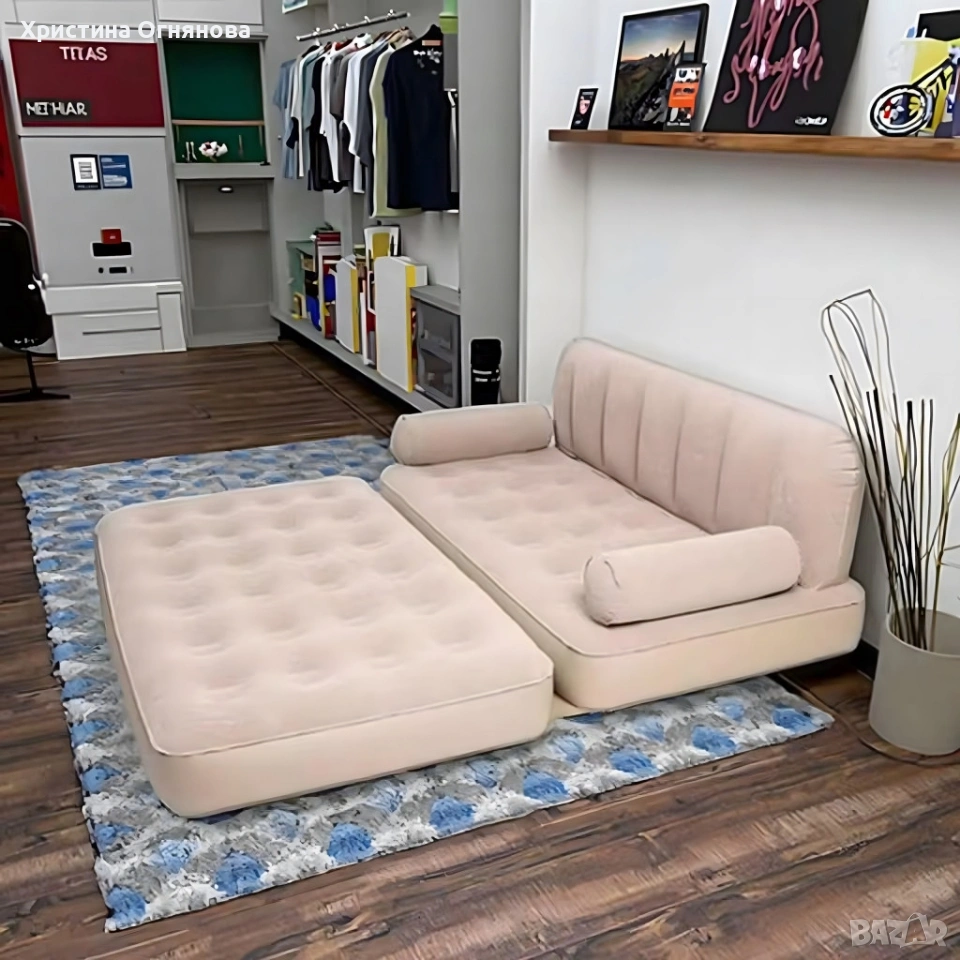 надуваем разтегателен диван , снимка 1