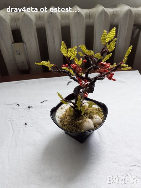 Дръвче от корали ръчна изработка, снимка 1