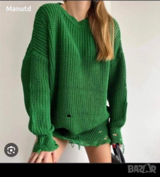 Блузон/туника със скъсан ефект , снимка 1