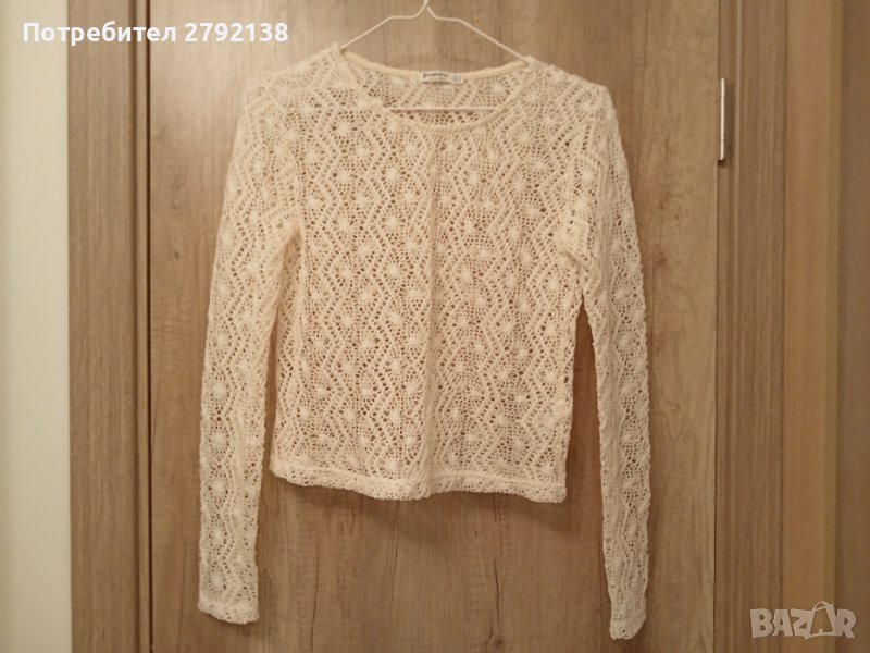 Дамска дантелена блуза Stradivarius , снимка 1