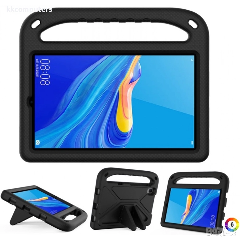 Huawei MediaPad M6 8.4 EVA Удароустойчив Калъф с Удобна Дръжка и Стойка + Протектор, 35 лв, снимка 1