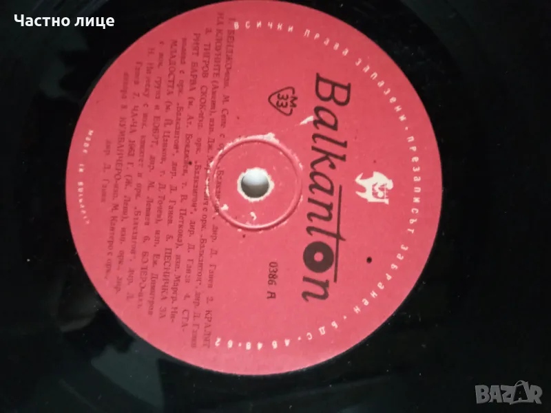 Грамофонна плоча-1лв., снимка 1