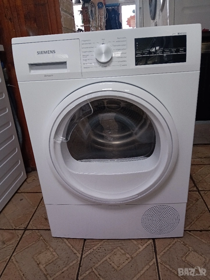 Сушилня с термопомпа Сименс Siemens IQ 500 A+++ 8кг 2 години гаранция!, снимка 1
