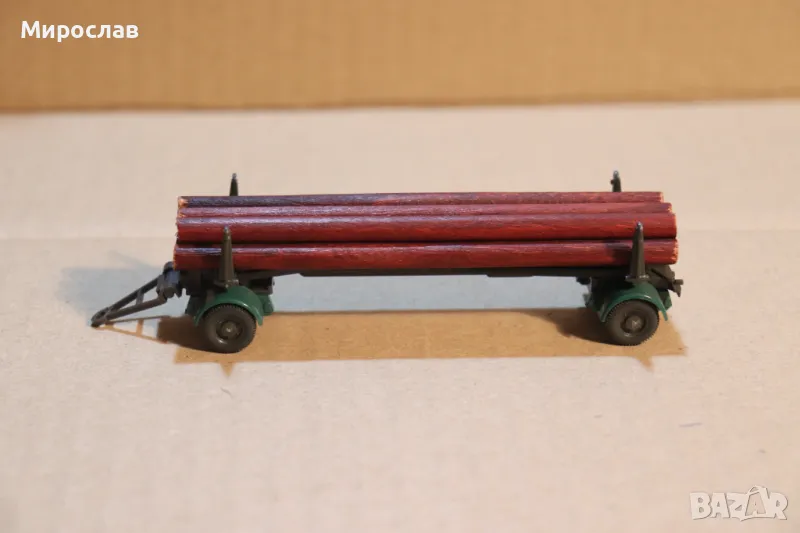 WIKING 1:87 H0 РЕМАРКЕ ДЪРВОДОБИВ КОЛИЧКА МОДЕЛ КАМИОН, снимка 1