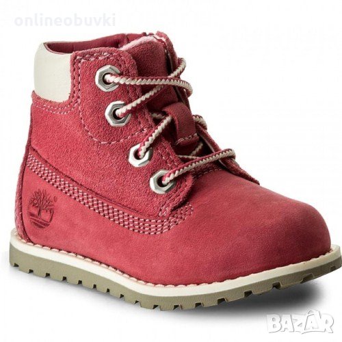 Ликвидация!!!Спортни зимни обувки Timberland Pokey Pine Розово, снимка 1