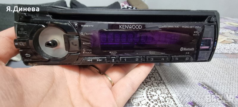 CD за кола KENWOOD KDC-BT32U , снимка 1
