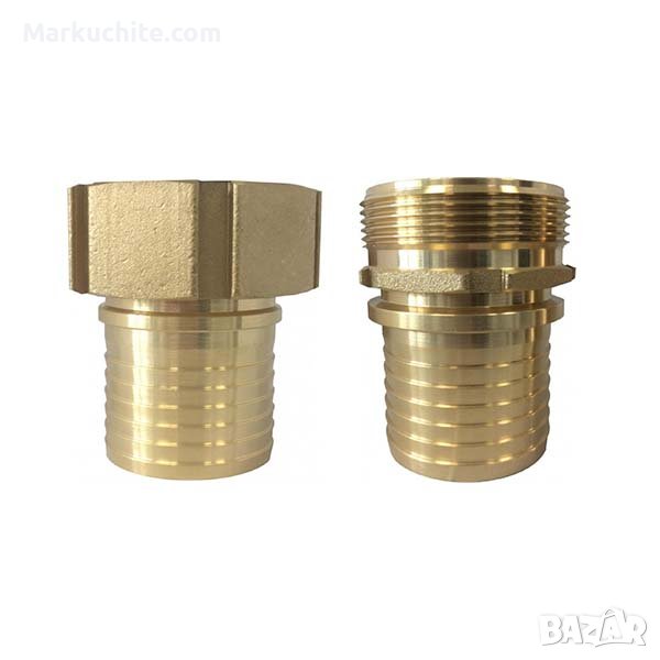 Месингови резбови фитинги, снимка 1