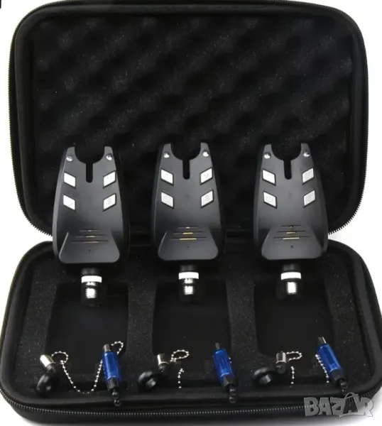 Сигнализатори 3 броя с обтегачи, снимка 1