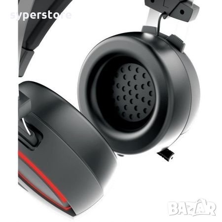 Слушалки с микрофон Gamdias HEBE E1 Геймърски RGB слушалки за дълги игрови сесии, снимка 1