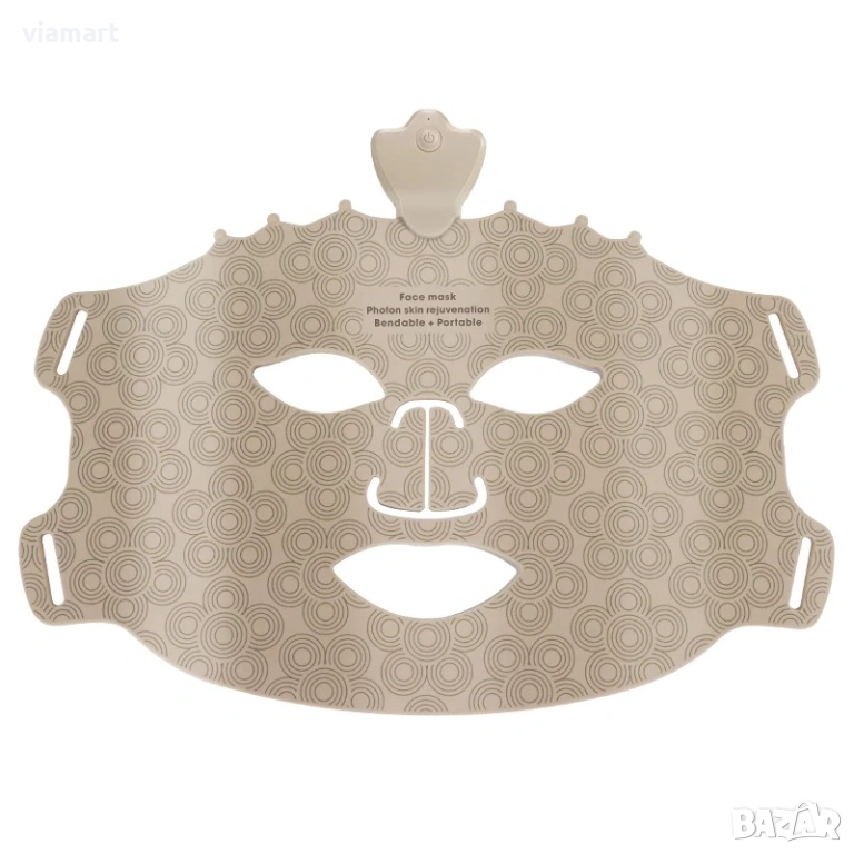 Маска за лице UBilli с LED светлина, 240 диода, домашна фототерапия, снимка 1