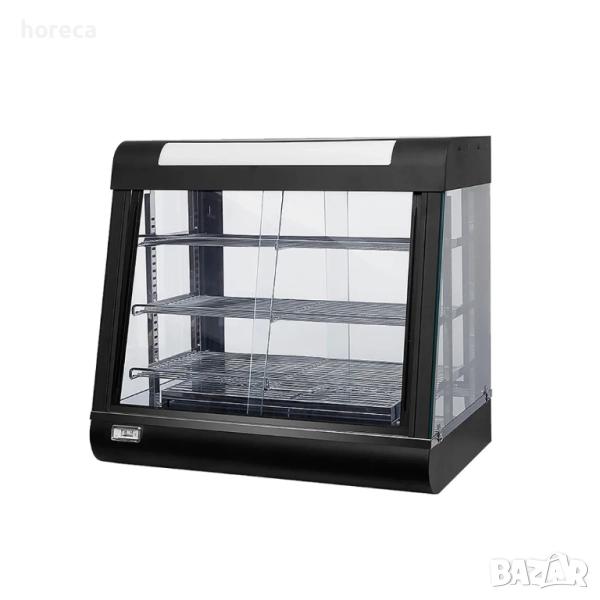 ПРОМОЦИЯ -10% Топла витрина на 3 нива - 90см, снимка 1