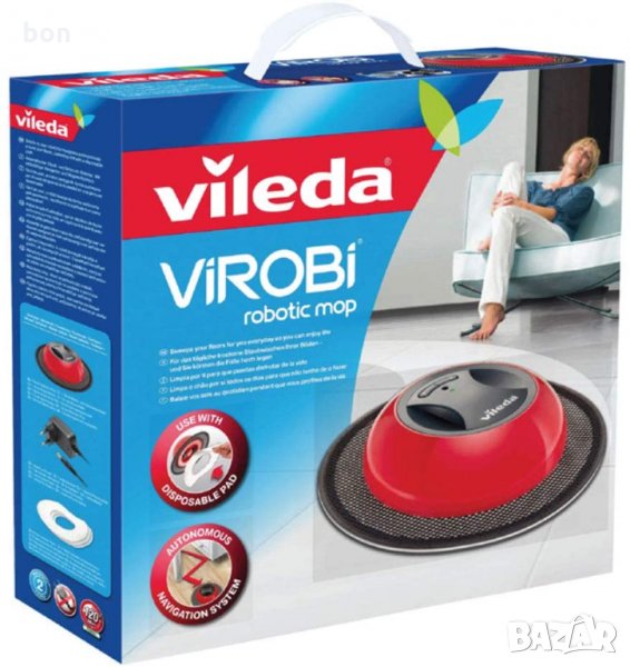 Моп робот VILEDA Virobi, снимка 1