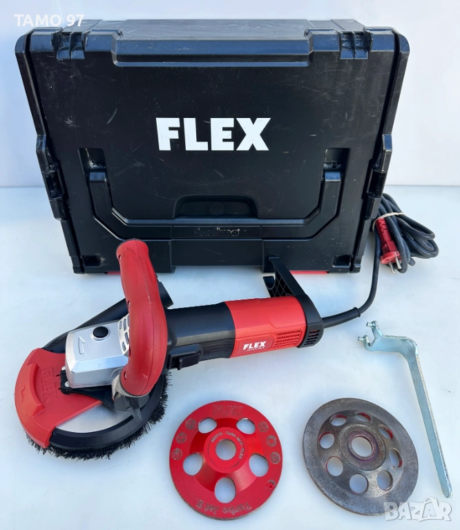 Flex LD 16-8 125R 230/CEE - Шлайф машина за бетон като нова 12.2024г, снимка 1